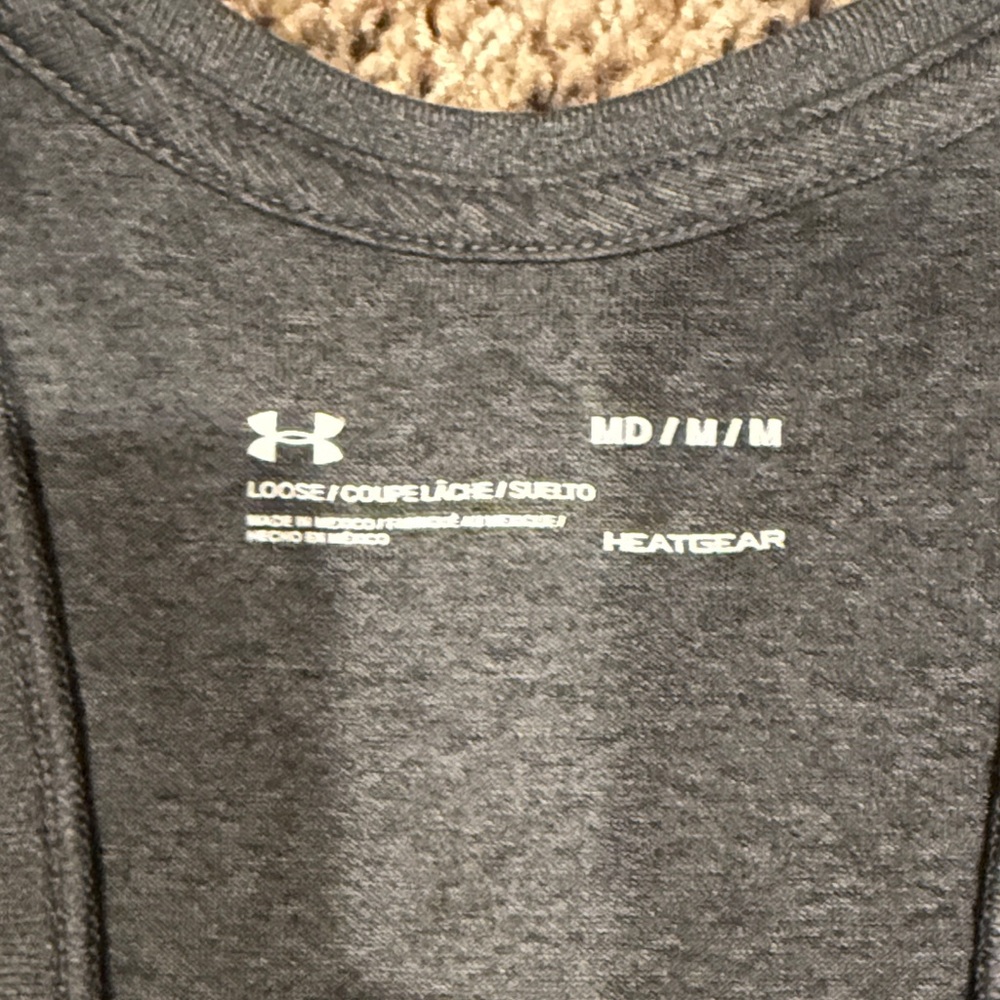 Under Armour Charcoal Athletic Tank - Picture 2 of 4